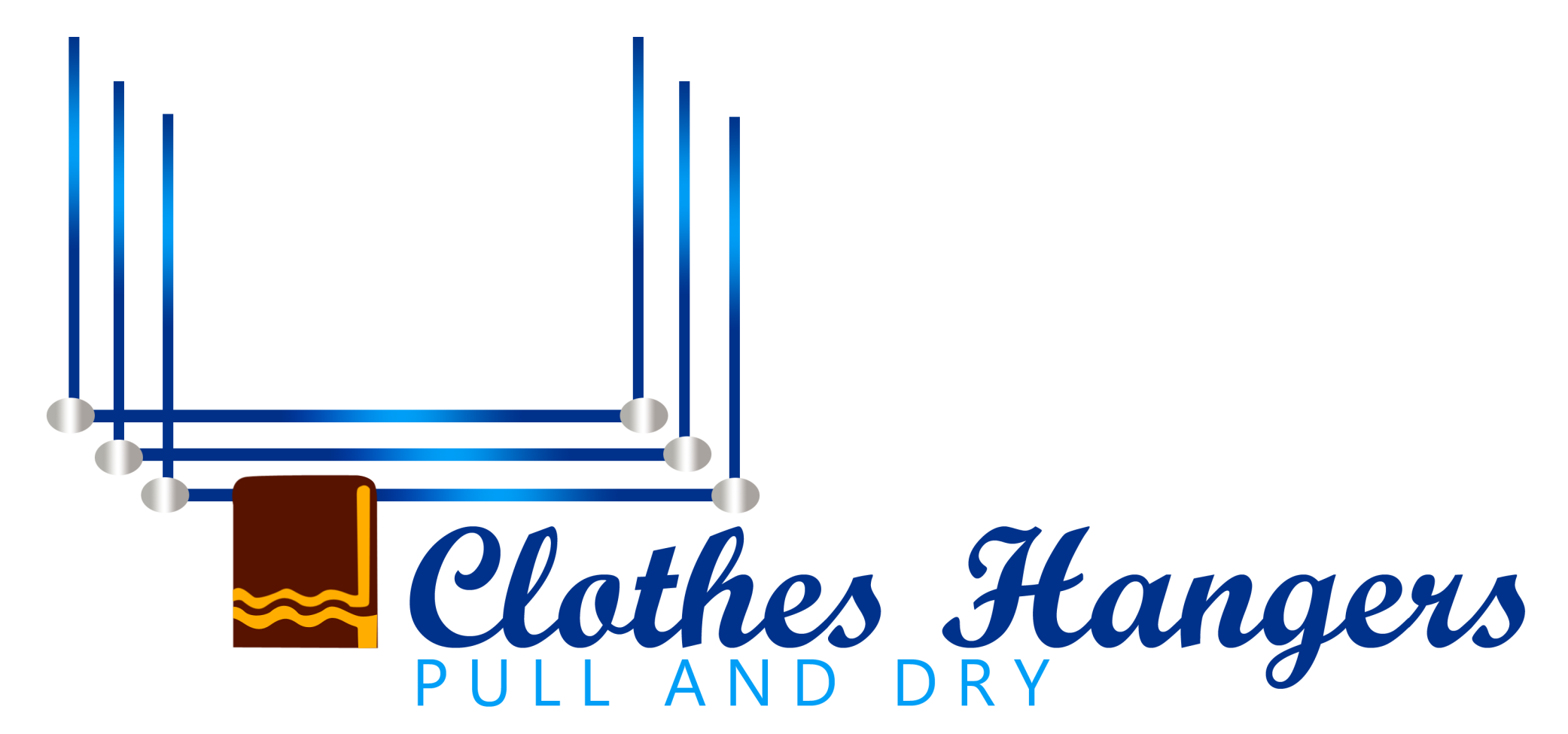 Clothes Hangars Pull and Dry